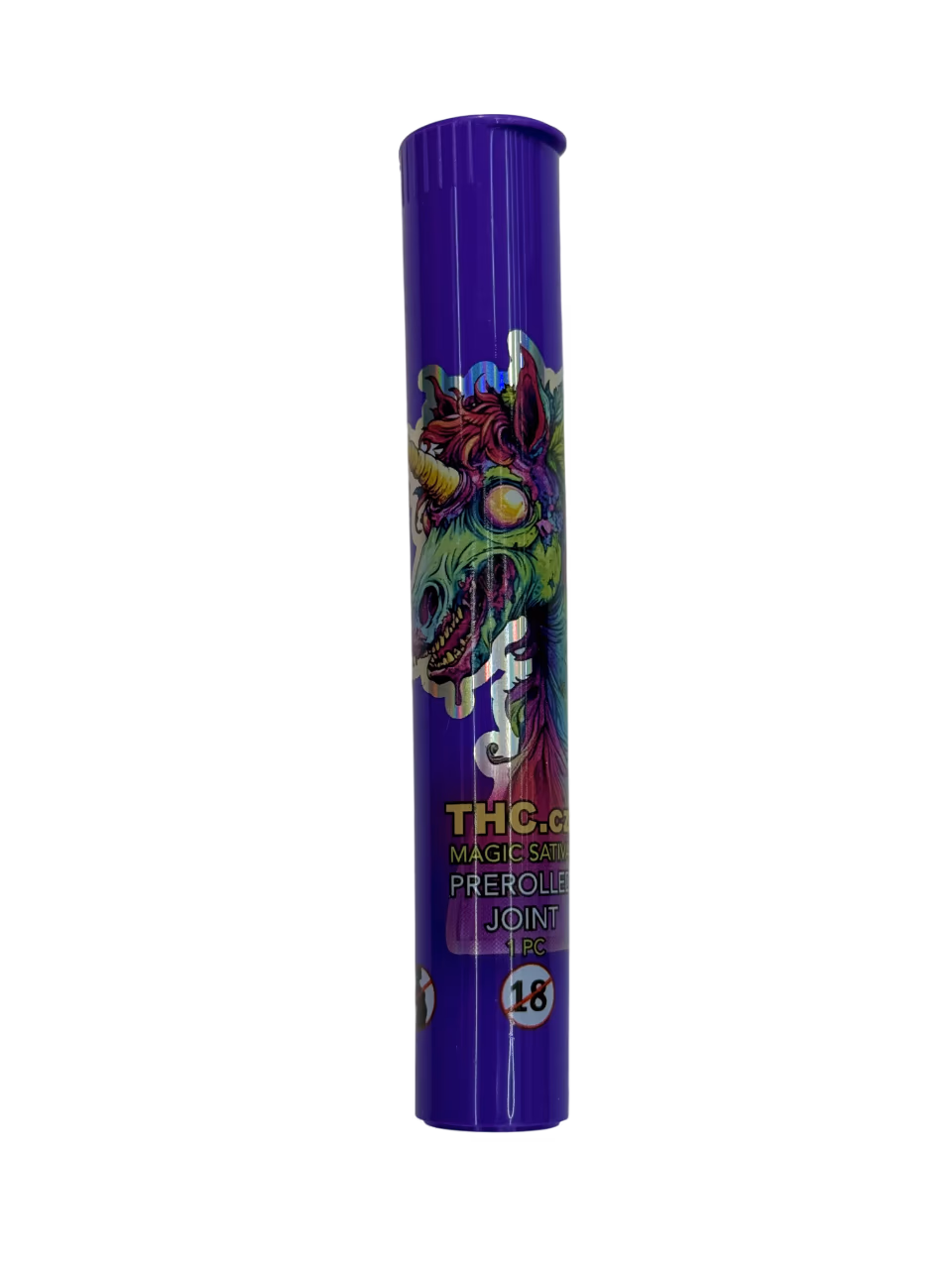 THC-X preroll joint v uzavíratelné tubě