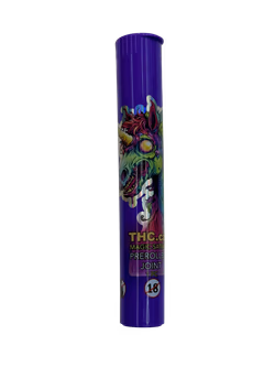 THC-X preroll joint v uzavíratelné tubě