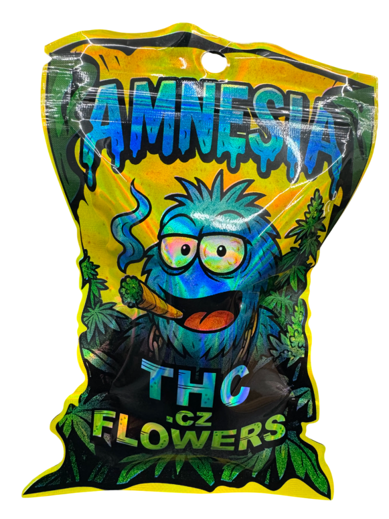 Balení Amnesia z původního sortimentu THC.cz